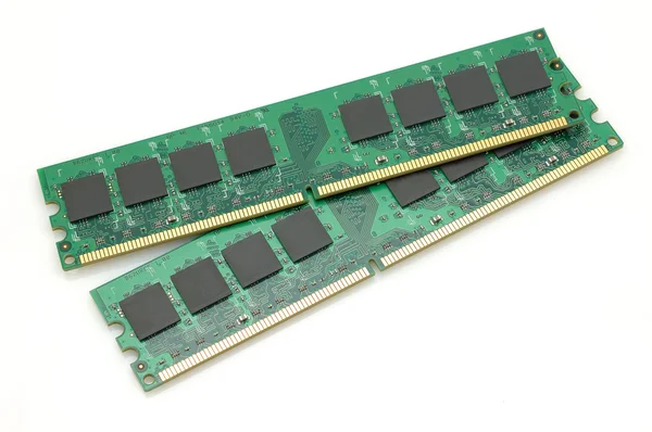 Számítógép-memória modulok — Stock Fotó