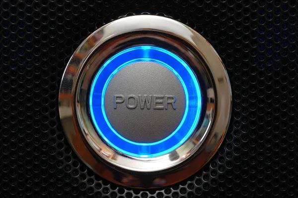 Computer power button — Stock Photo, Image