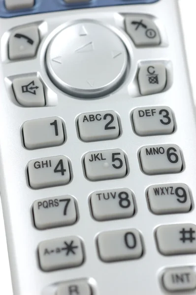 コードレス電話のキーパッド — ストック写真