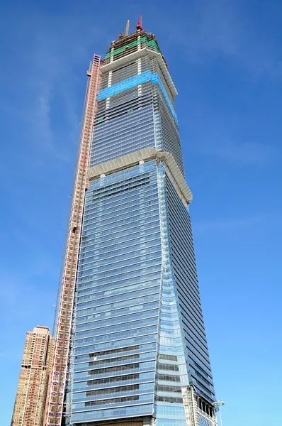 Skyskrapa konstruktion — Stockfoto