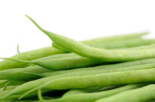 Closeup zelené francouzské fazole — Stock fotografie