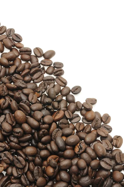 Roasted coffee beans background — Stock Photo, Image