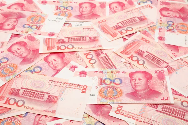 China yuan achtergrond — Stockfoto