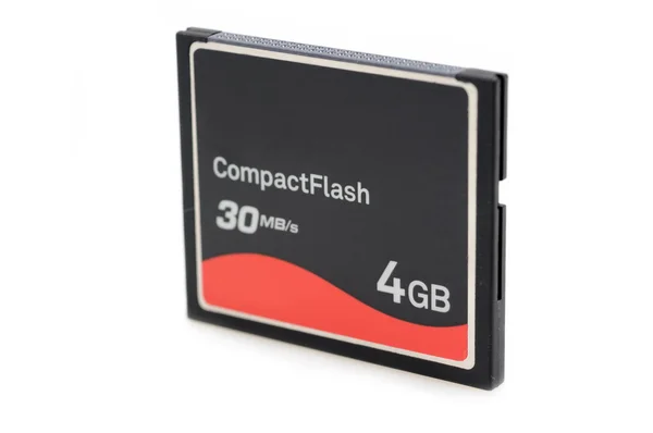 Compact-Flash-Speicherkarte — Stockfoto