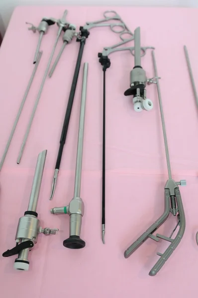 Минимально инвазивное хирургическое оборудование Лицензионные Стоковые Изображения