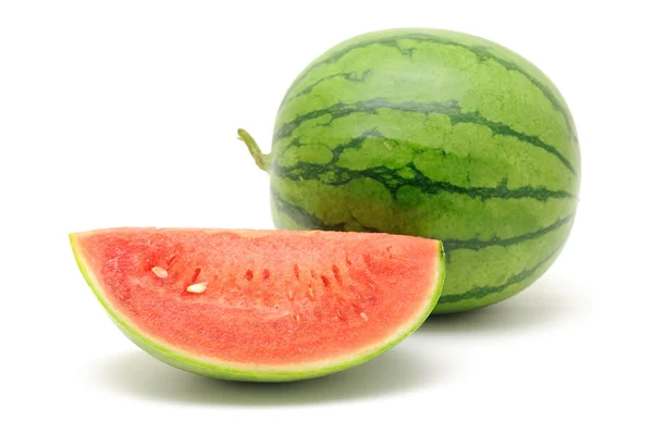 Scheibe Wassermelone — Stockfoto