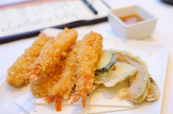 Assiette de tempura — Photo