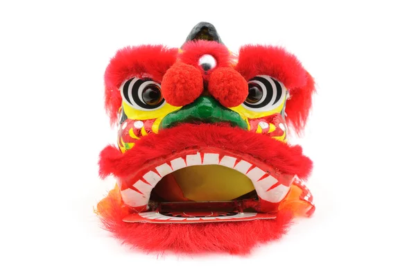 Chinese dansende Leeuw hoofd — Stockfoto