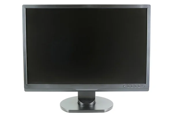 Широкий экран LCD монитора — стоковое фото