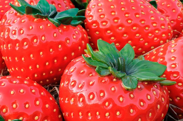 草莓装饰 — 图库照片