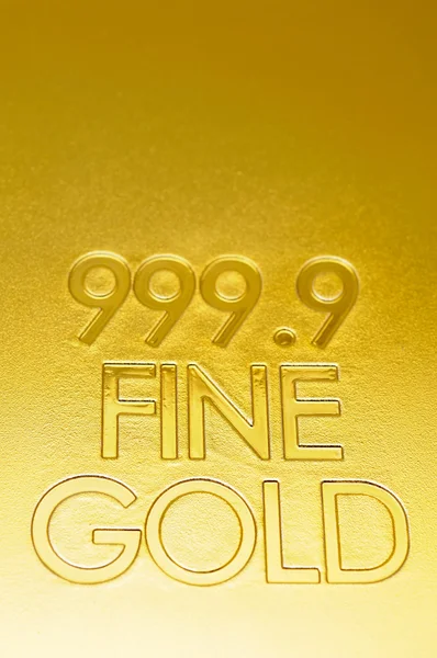 Fine gold closeup — Stock Photo, Image