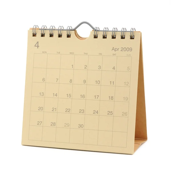 stock image Calendar - April 2009