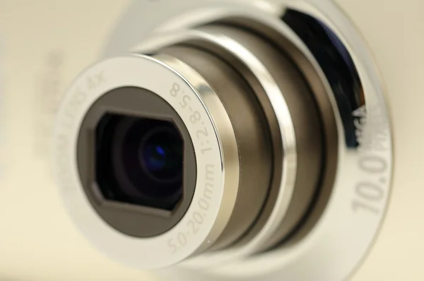 Câmera digital lente zoom — Fotografia de Stock