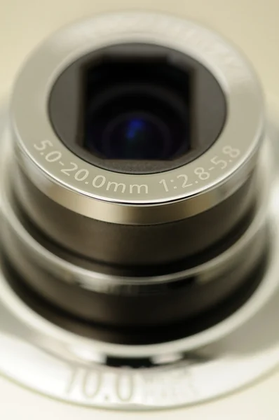Câmera digital lente zoom — Fotografia de Stock