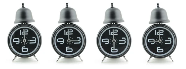 Relojes de alarma negro —  Fotos de Stock