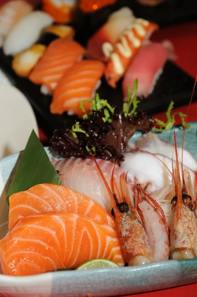 寿司盛り合わせプレート — ストック写真