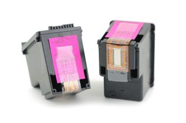 Inkjet printer cartridges clipart
