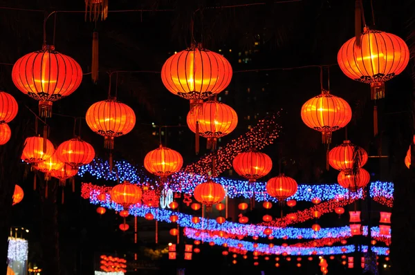 Chiński czerwone latarnie — Zdjęcie stockowe