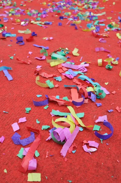 Partij abstracte confetti — Stockfoto