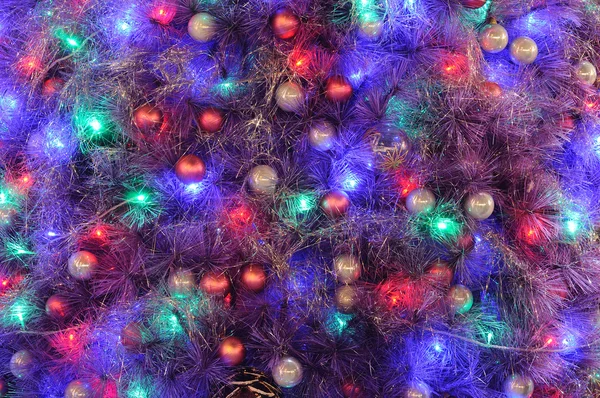 Vánoční ozdoby na stromě — Stock fotografie