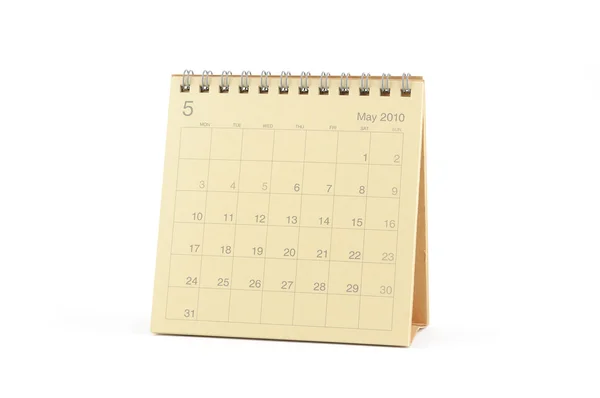 Calendario - Mayo 2010 — Foto de Stock