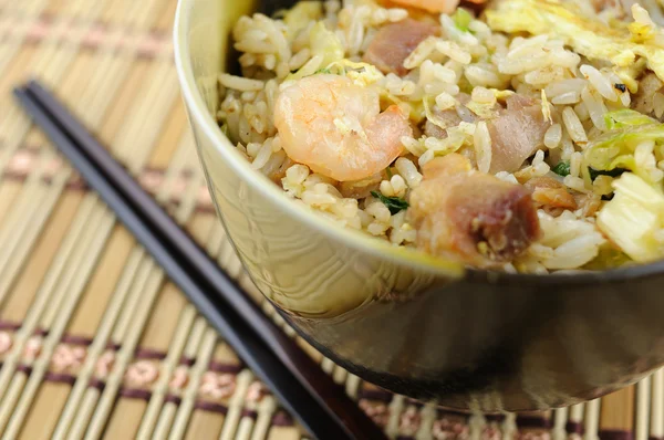 Tazón de arroz frito — Foto de Stock