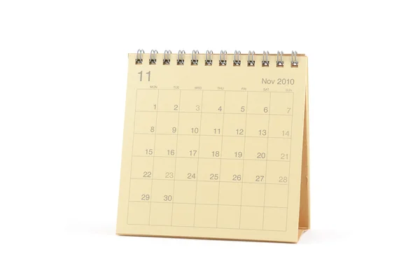 Calendar - November 2010 — Stock Photo, Image