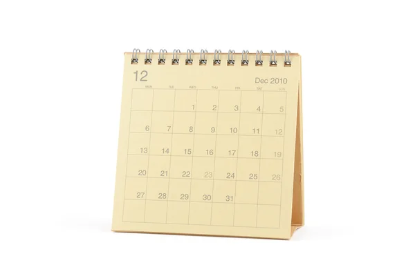 stock image Calendar - December 2010