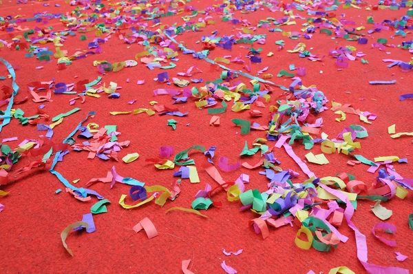 Partij abstracte confetti — Stockfoto