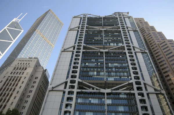 Штаб-квартира банка в Гонконге — стоковое фото