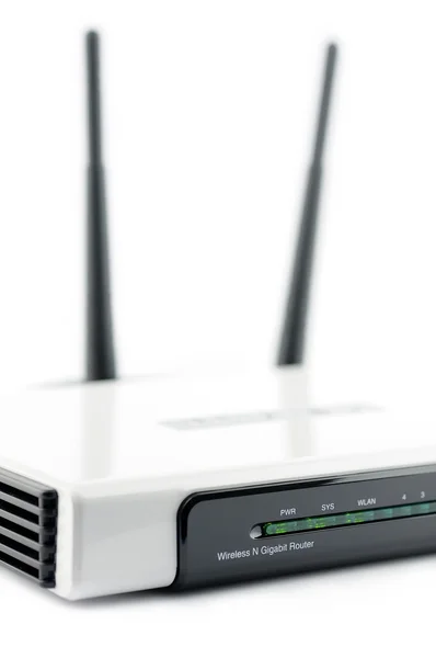 Gigabit vezeték nélküli szélessávú router — Stock Fotó
