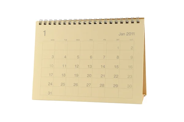 January 2011 Calendar — Stock Photo, Image