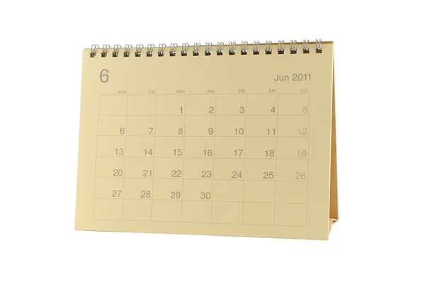 June 2011 Calendar — Stock Photo, Image