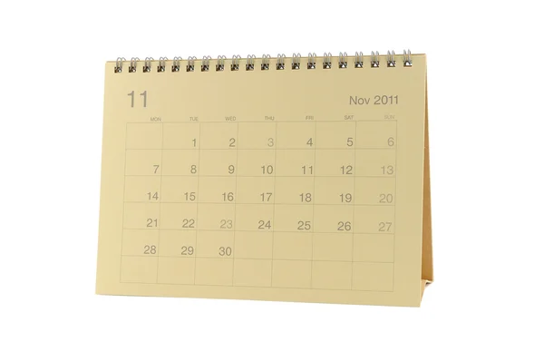 November 2011 Calendar — Stock Photo, Image
