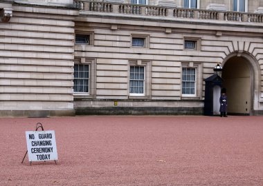 Buckingham Sarayı'nda nöbet