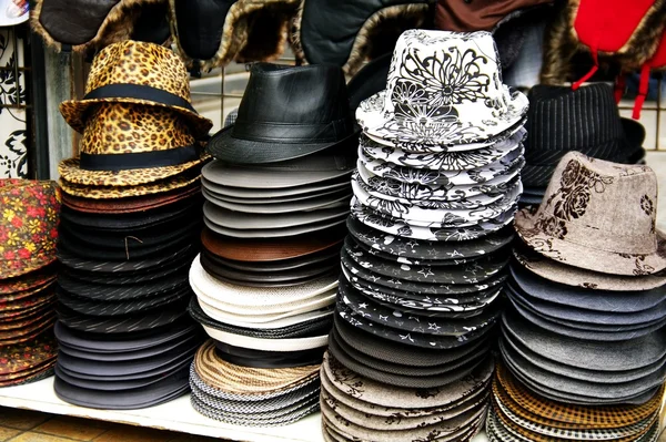 Un sacco di cappelli — Foto Stock