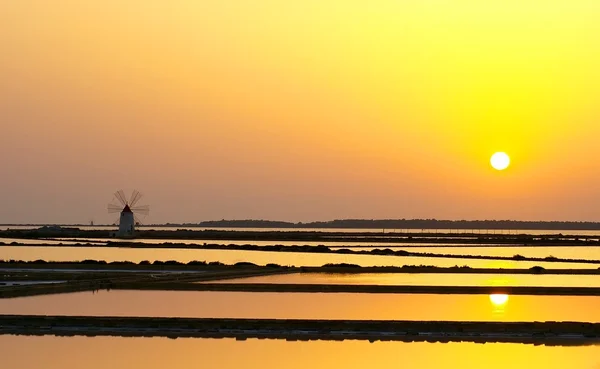 Stock image Windmill at Marsala