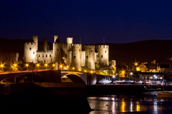 Castelo de Conwy Fotos De Bancos De Imagens