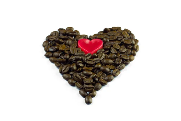 Прекрасный кофе в зернах — стоковое фото