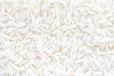 Beyaz pirinç (dokulu atış kapatın)