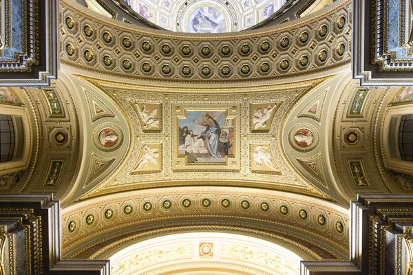 聖シュテファン大聖堂、イエスのフレスコ画 — ストック写真
