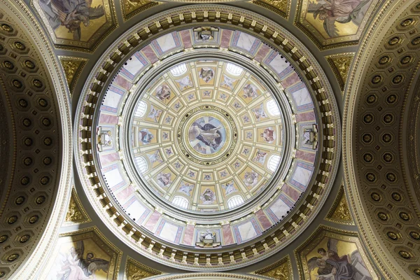 Bazilica Sf. Ștefan, cupola completă — Fotografie, imagine de stoc