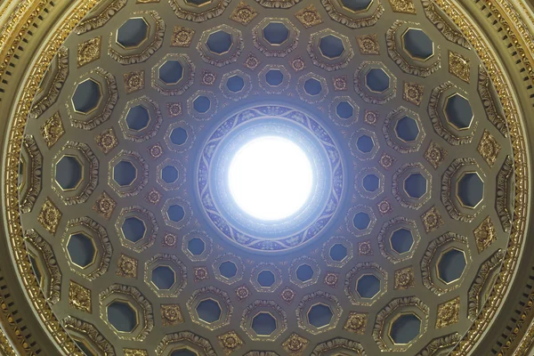 St. Stephen's Basilica, cupola close-up — Stock Photo, Image