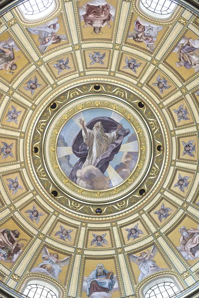 Basilica di Santo Stefano, dio mosaico — Foto Stock