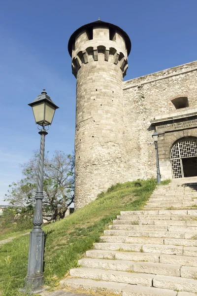 Średniowieczne bastion w Pałacu Królewskiego, Budapeszt, Budapeszt, — Zdjęcie stockowe