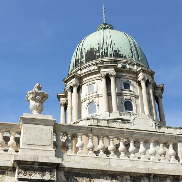 Palazzo Reale (cupola) in budapest — Foto Stock