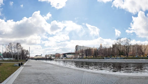 Panorama centrum Jekaterynburg — Zdjęcie stockowe