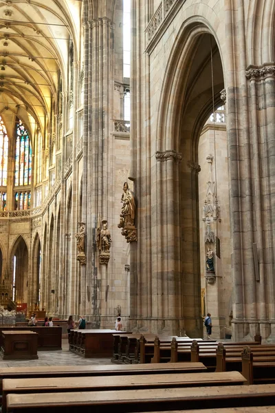Интерьер собора Святого Вита — стоковое фото