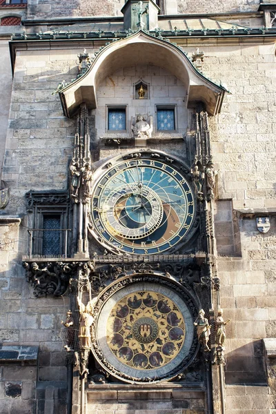 Astronomical clock in Prague — Stock Photo, Image