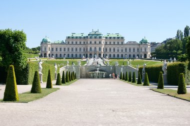 Viyana 'daki Belvedere Kalesi